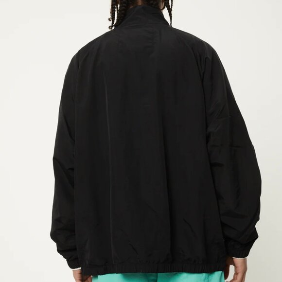 BNWT Afends - Eternal - Men's Black Recycled Nylon Windbreaker Spray Jacket - Picture 3 of 5